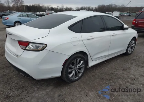 2015 Chrysler 200 S from USA, damaged, VIN 1C3CCCBB0FN598479